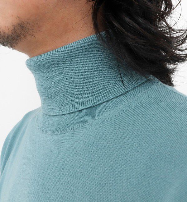 NOLLEY'S goodman「ハイゲージウォッシャブルニットタートルネック 26AW」|ニット・セーター|