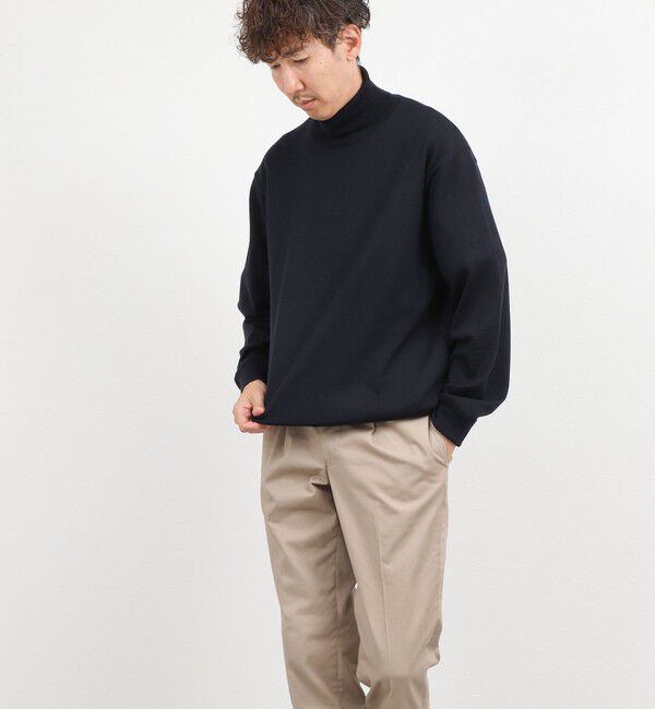 NOLLEY'S goodman「ハイゲージウォッシャブルニットタートルネック 26AW」|ニット・セーター|