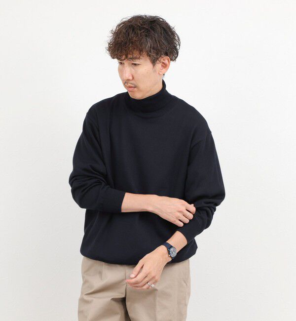 NOLLEY'S goodman「ハイゲージウォッシャブルニットタートルネック 26AW」|ニット・セーター|