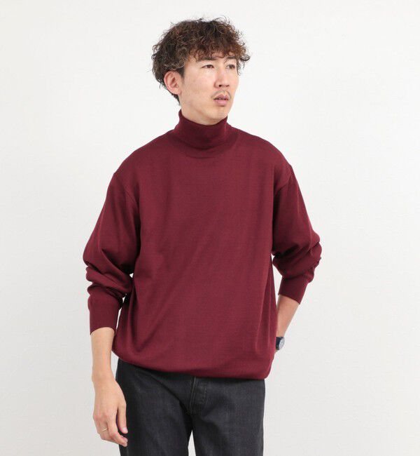 NOLLEY'S goodman「ハイゲージウォッシャブルニットタートルネック 26AW」|ニット・セーター|