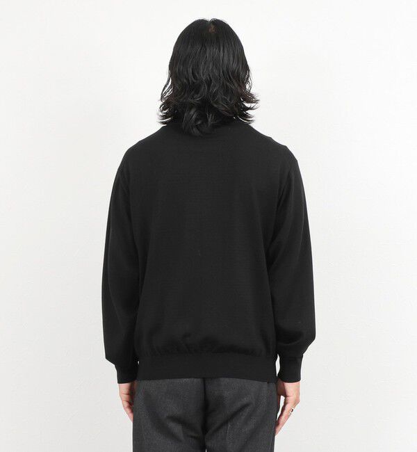 NOLLEY'S goodman「ハイゲージウォッシャブルニットスタンドジップ 26AW」|ニット・セーター|