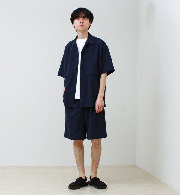 GLOSTER「【COOLMAX/セットアップ着用可能】ポリトロS/Sシャツ」|シャツ・ブラウス|