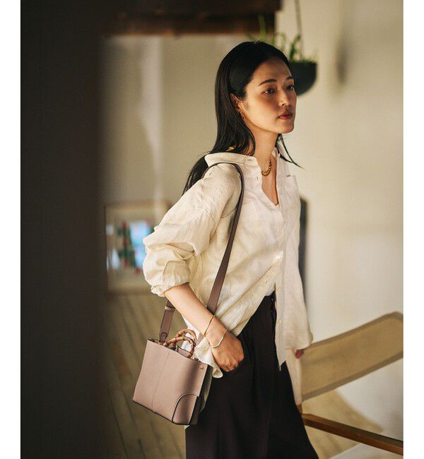 ROPE「【E'POR】BAMBOO BAG Mini/超軽量・26SSS新色追加」|ハンドバッグ|