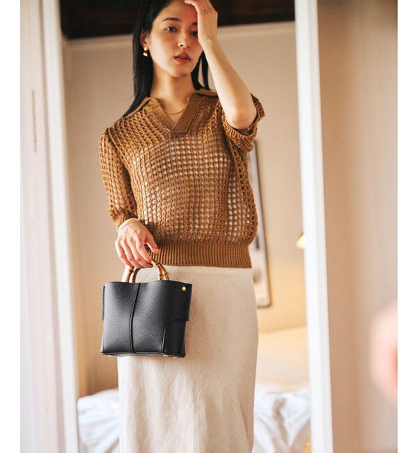 ROPE「【E'POR】BAMBOO BAG Mini/超軽量・26SSS新色追加」|ハンドバッグ|