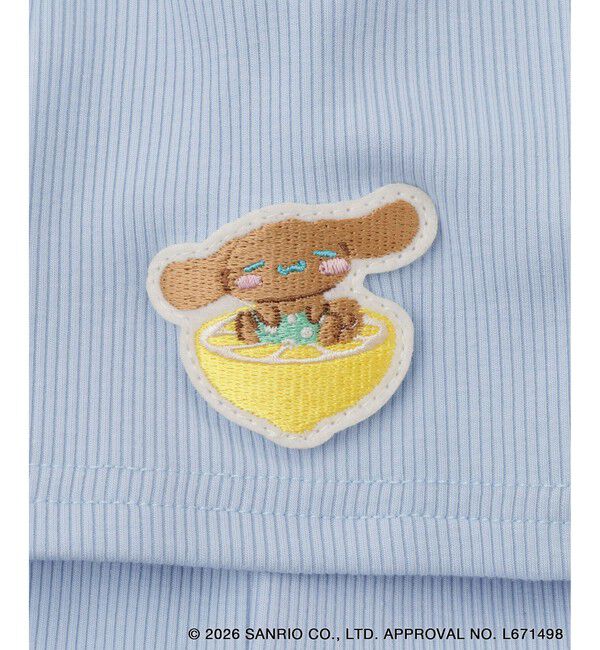 Rope&rsquo;Picnic「【サンリオキャラクターズ&times;ROPE' PICNIC】日焼けデザイン キャミソールレイヤードTシャツ」|Tシャツ・カットソー|