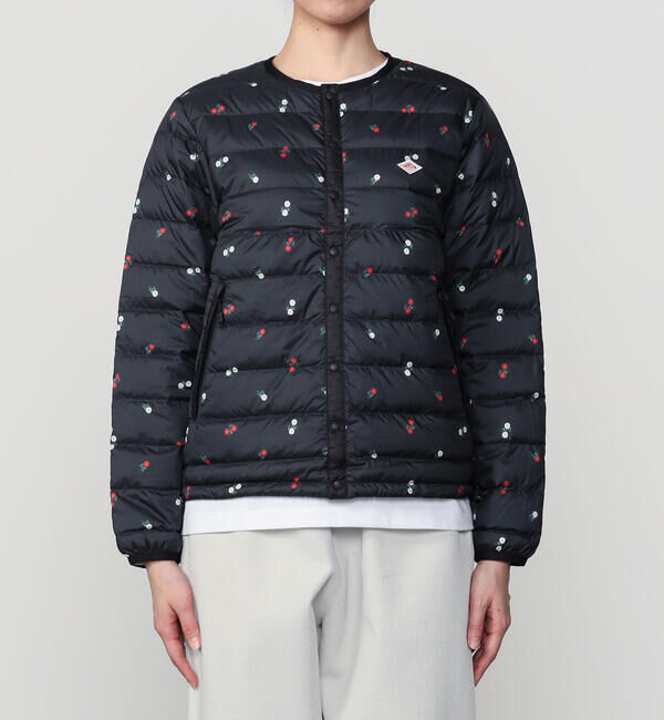 DANTON「DANTON | インナーダウンジャケット PRINT WOMEN」|ダウン|