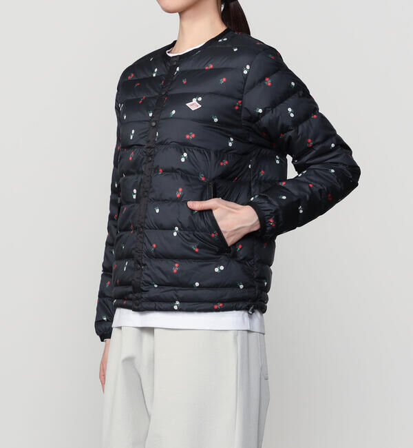 DANTON「DANTON | インナーダウンジャケット PRINT WOMEN」|ダウン|