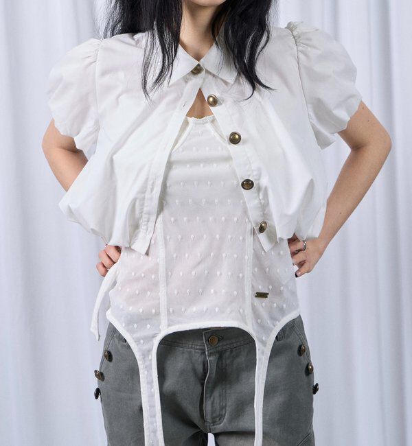  「【SixM】 NOBLE BALLOON SHIRTS」|シャツ・ブラウス|