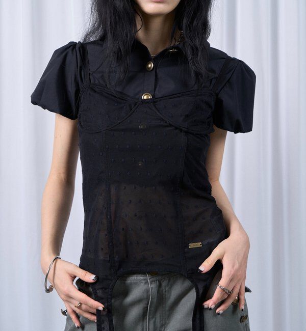  「【SixM】 NOBLE BALLOON SHIRTS」|シャツ・ブラウス|