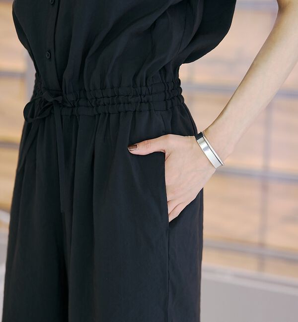 Rouge vif「【一部店舗 / WEB限定】Vネックレーヨンコンビネゾン / オールインワン /」|オールインワン|
