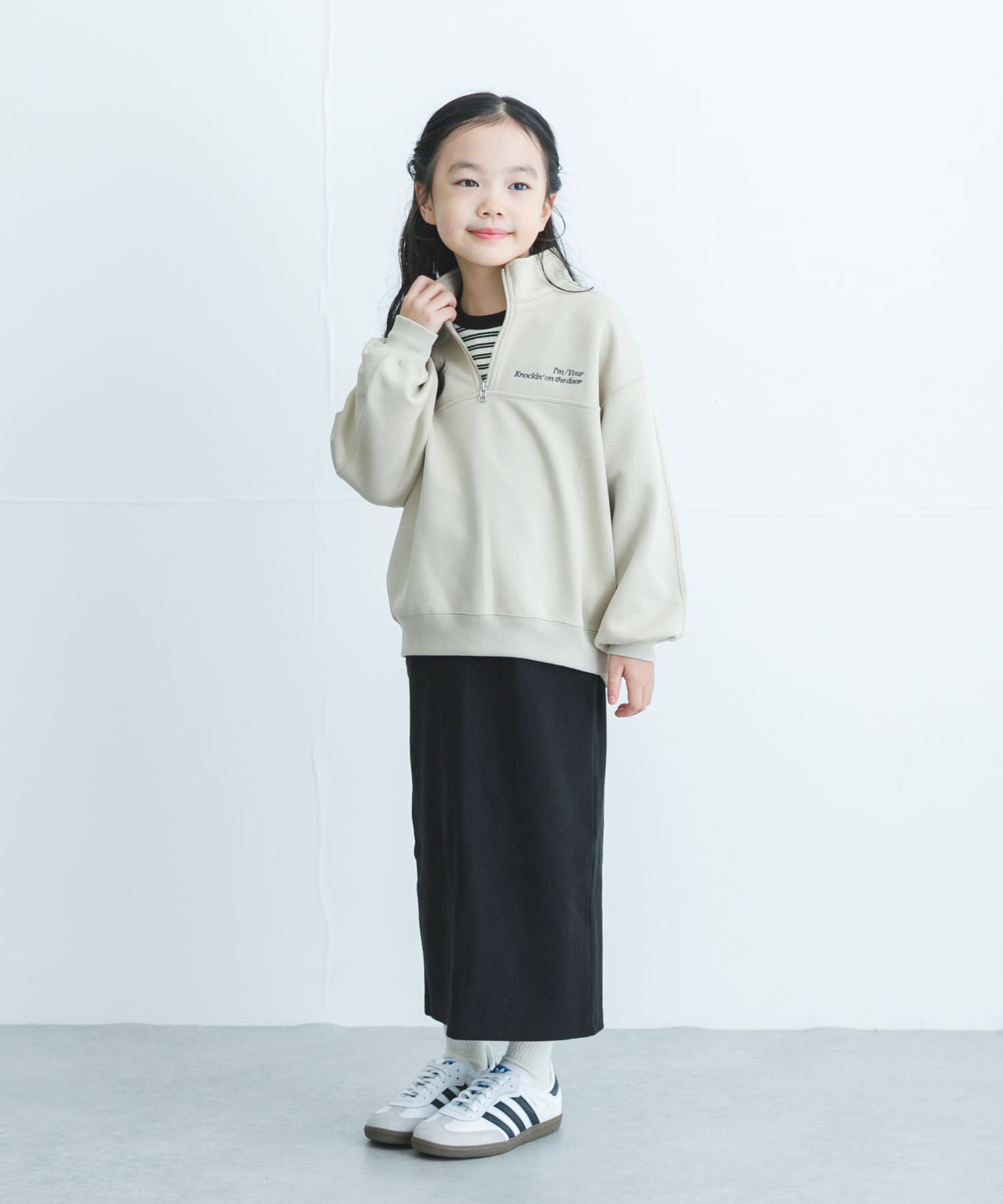 URBAN RESEARCH DOORS「『セットアップ対応』ハーフジップダンボールプルオーバー(KIDS)」|その他|