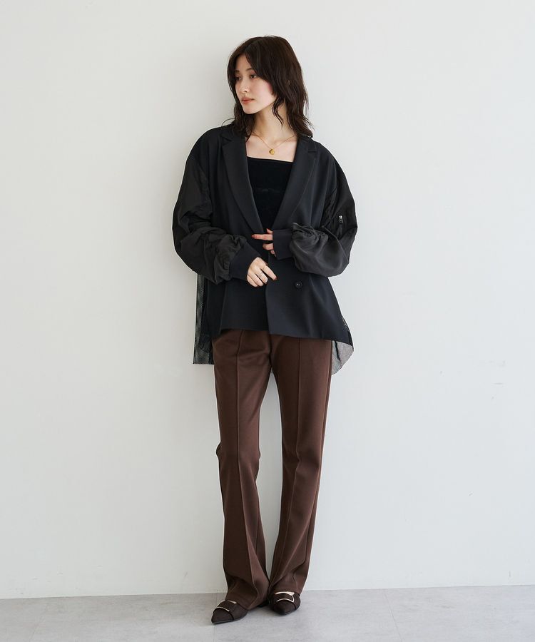 Editt by YECCA VECCA「ストレッチセンターシームフレアパンツ」|その他|