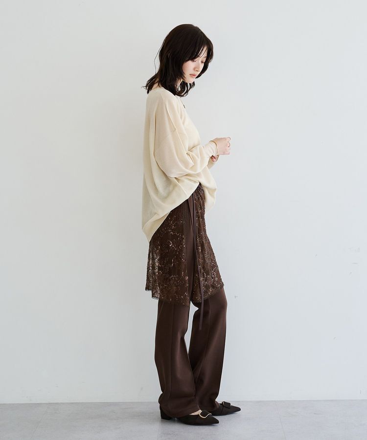 Editt by YECCA VECCA「ストレッチセンターシームフレアパンツ」|その他|