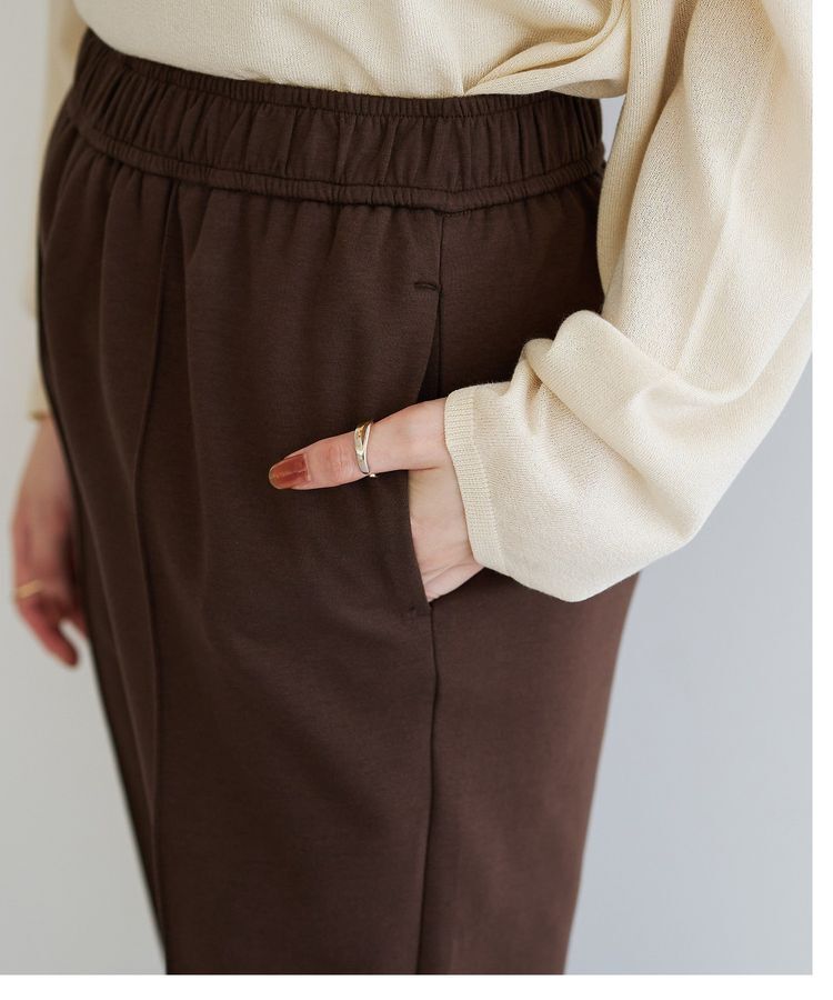 Editt by YECCA VECCA「ストレッチセンターシームフレアパンツ」|その他|