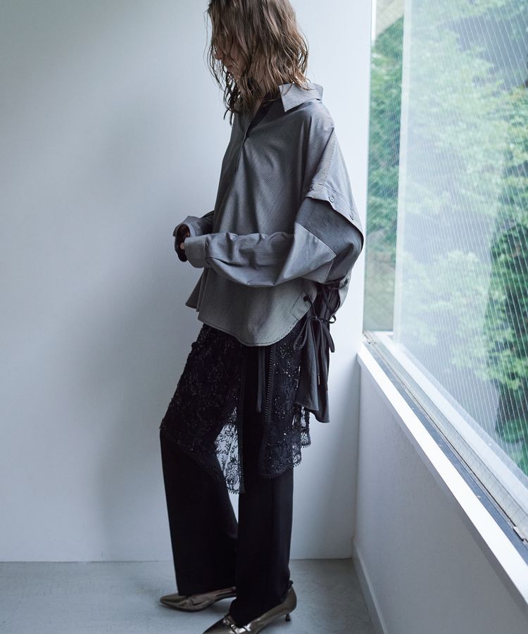 Editt by YECCA VECCA「ストレッチセンターシームフレアパンツ」|その他|