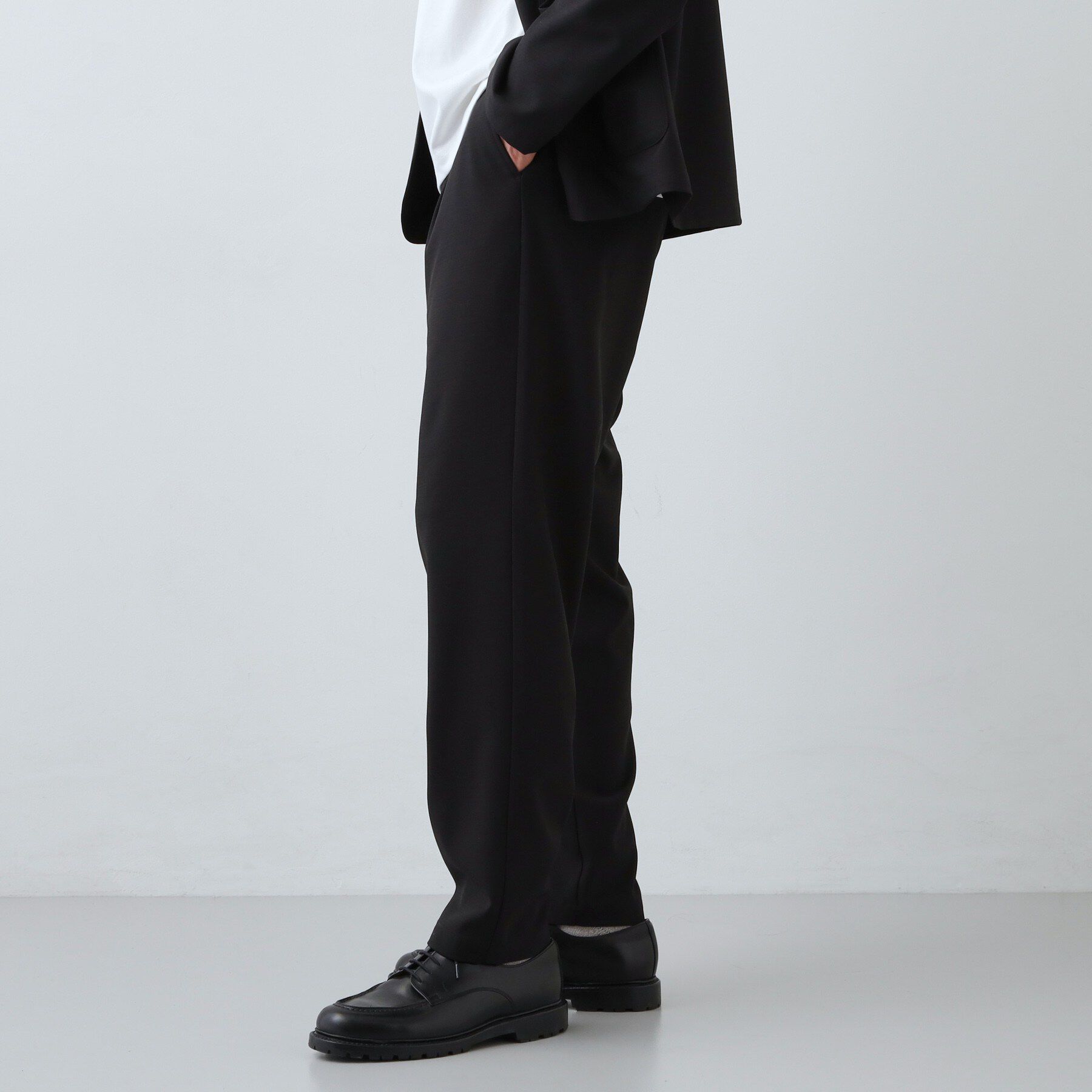 THE SHOP TK「【上下2点セット】ジャケット＋パンツ イージーセットアップ 防シワ／ストレッチ／洗濯機OK」|テーラードジャケット|