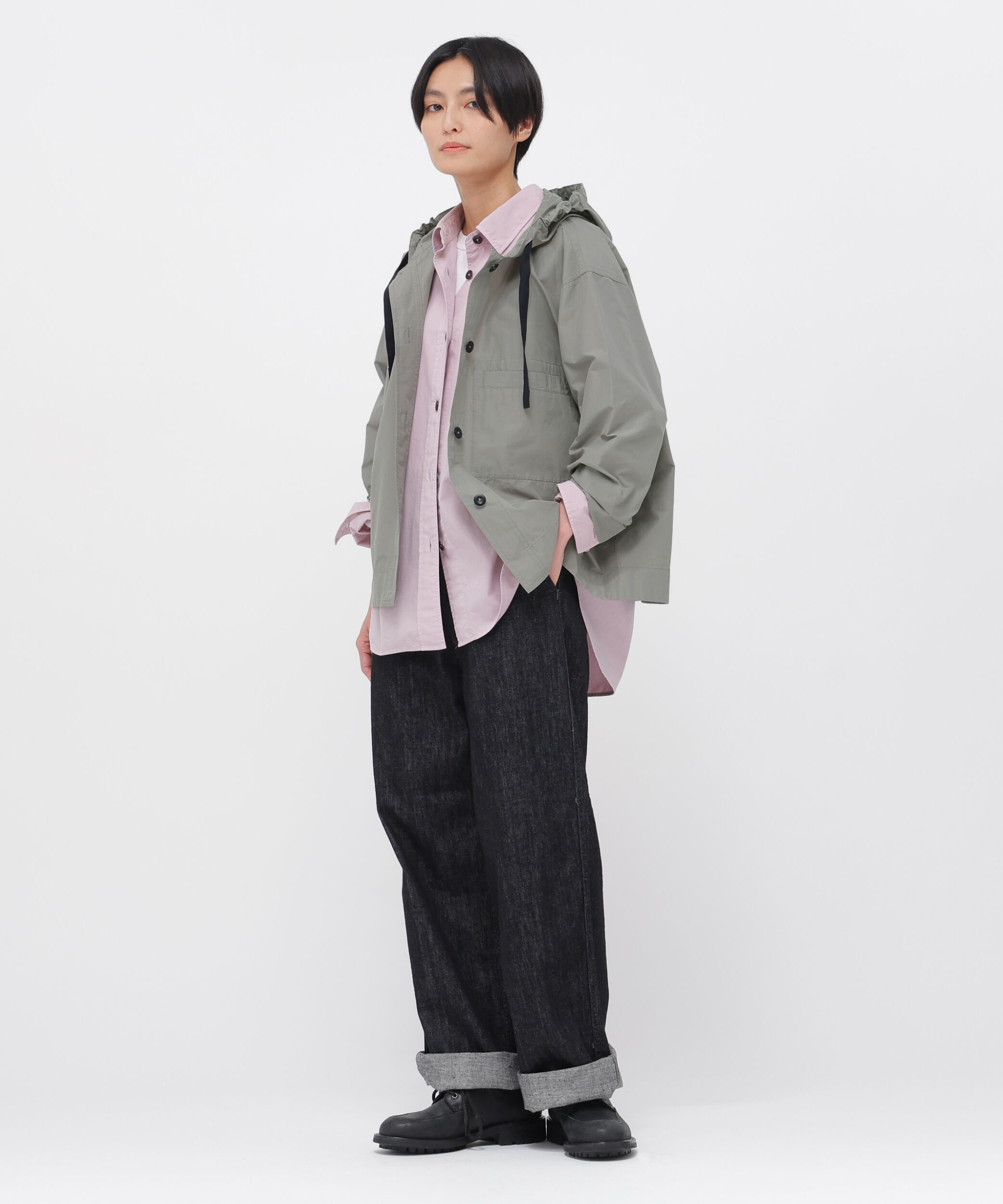 MHL.「PAPER COTTON NYLON SHIRT」|シャツ・ブラウス|