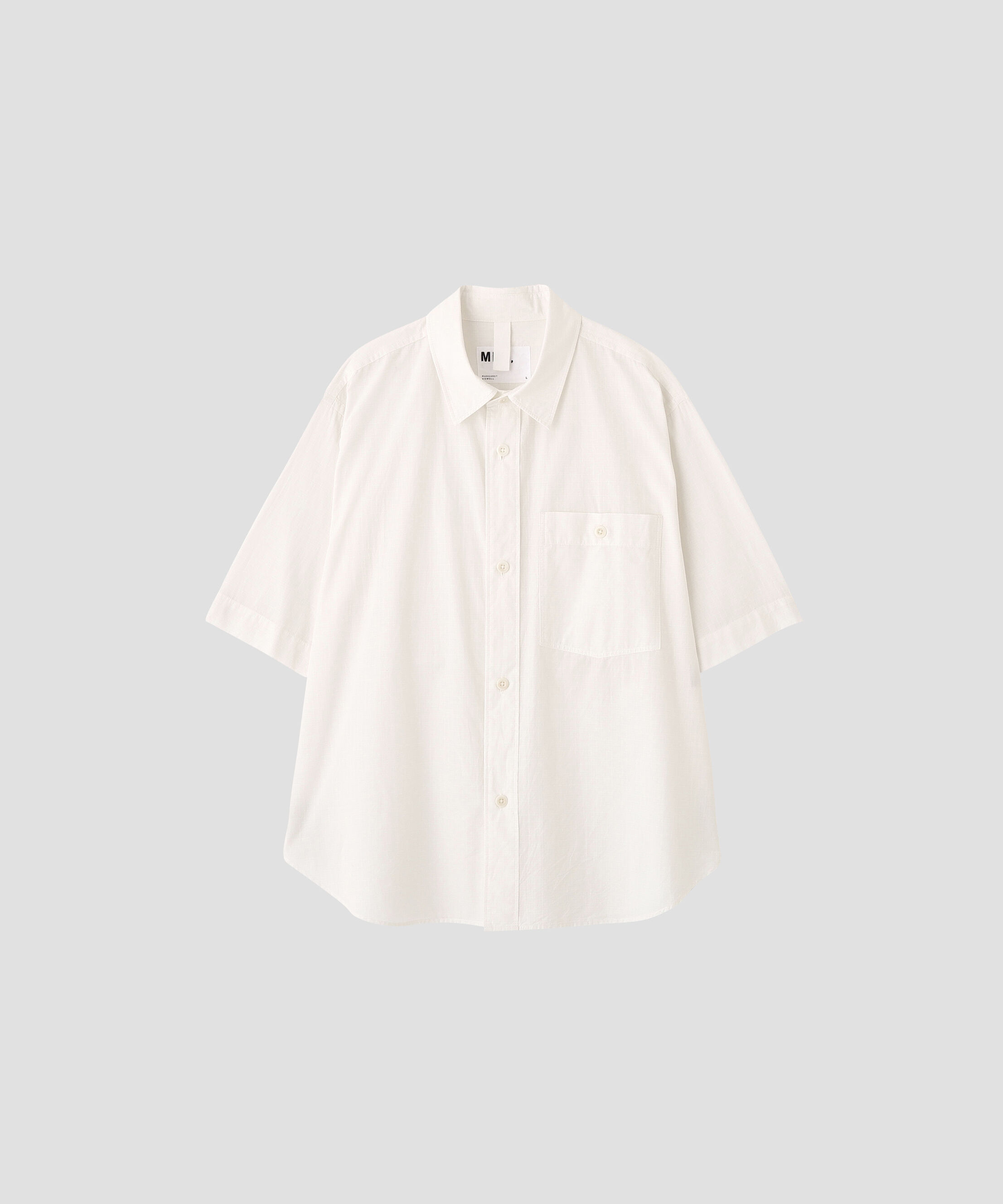 MHL.「TINY GINGHAM COTTON SHIRT」|シャツ・ブラウス|