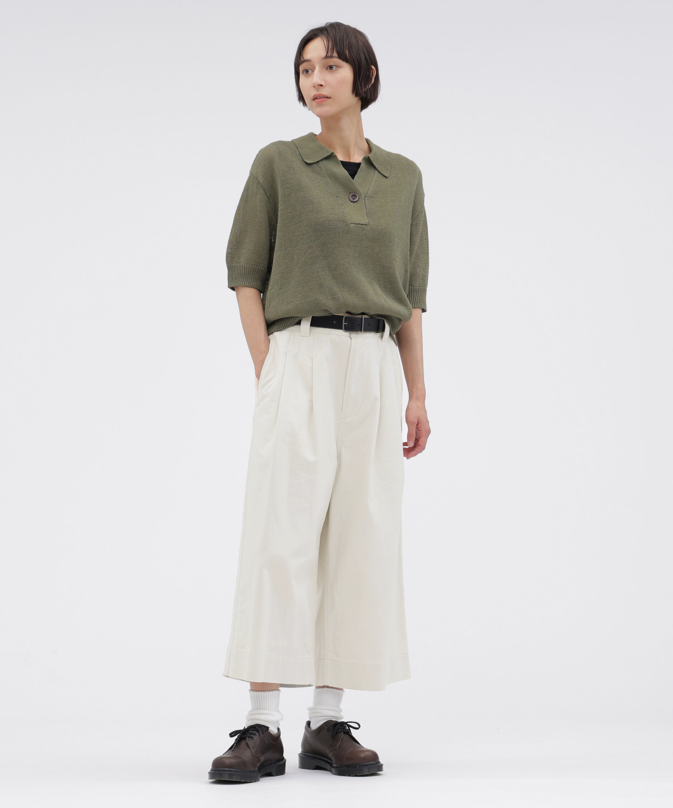 MHL.「RECYCLE COTTON DRILL TROUSERS」|その他|