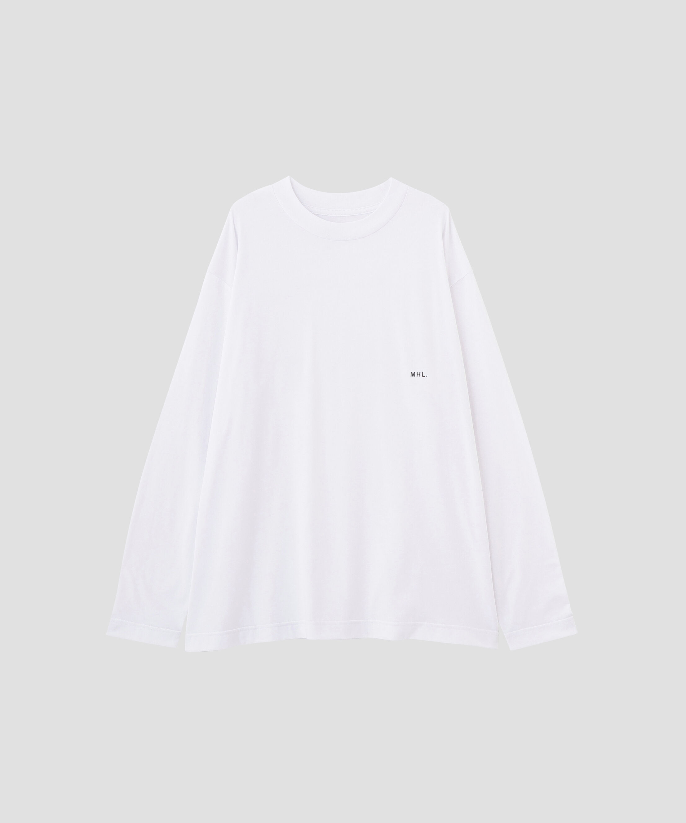 MHL.「MHL. UTILITY WEAR COTTON POLYESTER PLAIN JERSEY TOP」|Tシャツ・カットソー|