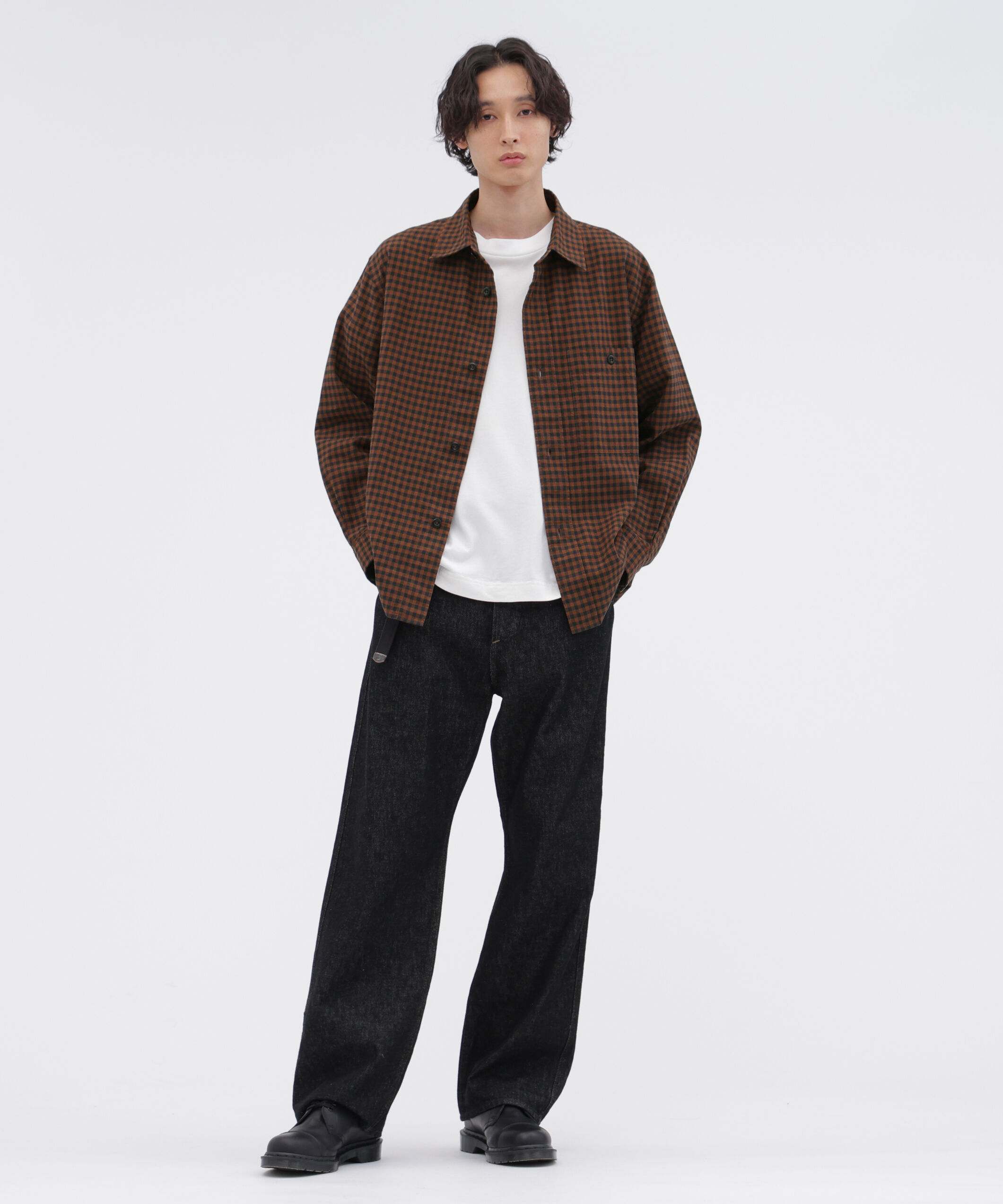 MHL.「FADED LINEN COTTON PLAINWEAVE SHIRT」|シャツ・ブラウス|