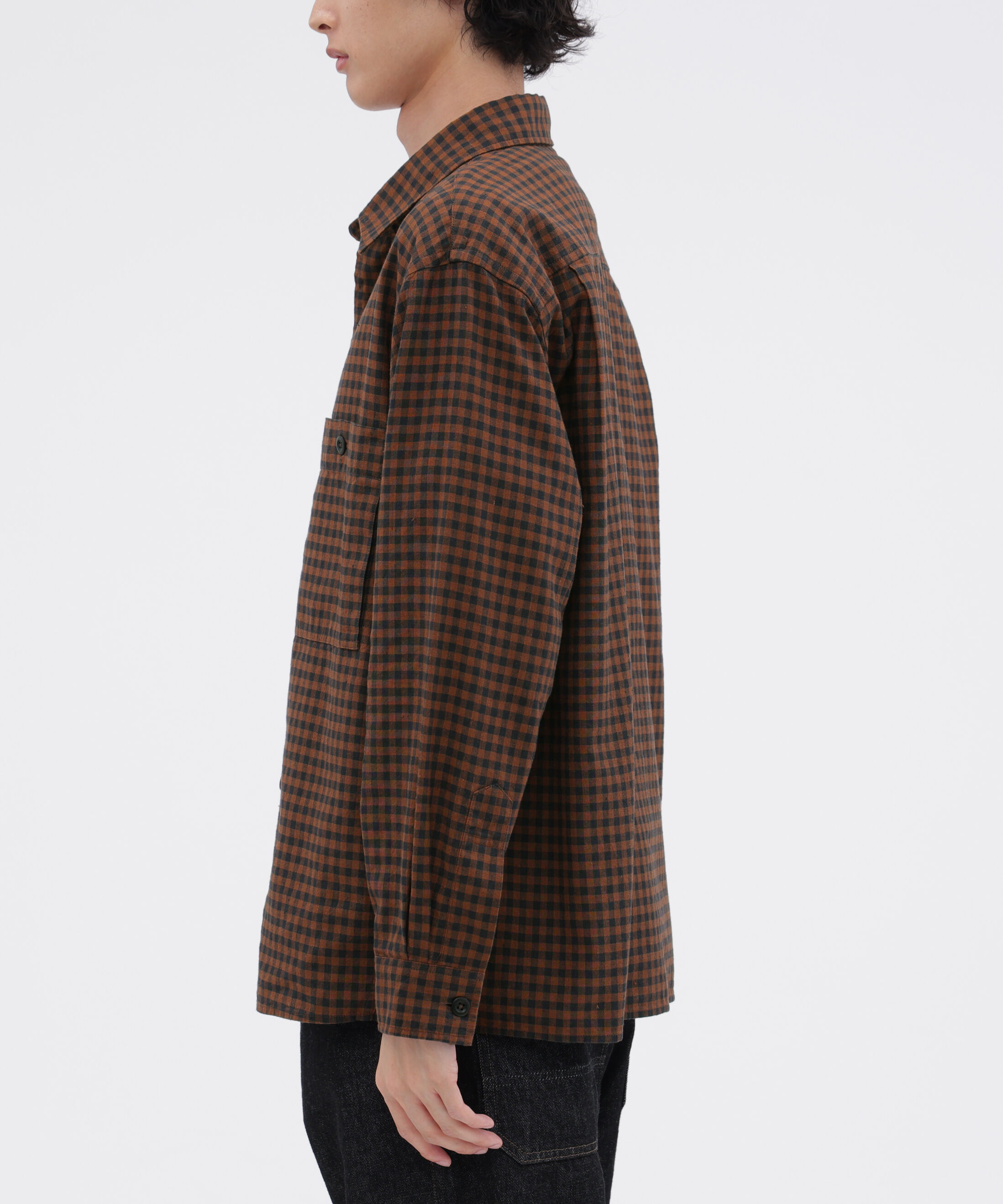 MHL.「FADED LINEN COTTON PLAINWEAVE SHIRT」|シャツ・ブラウス|