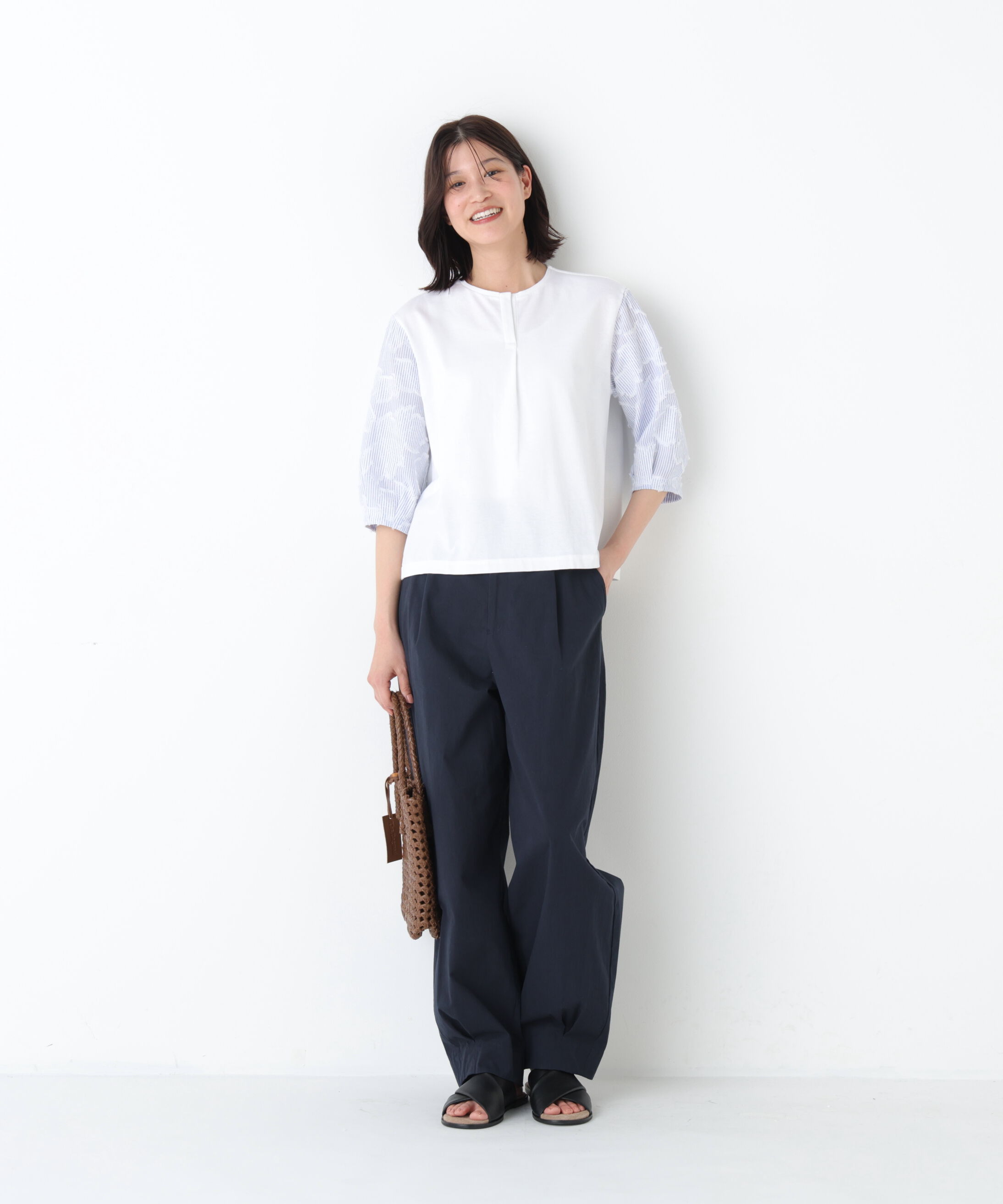  「◆コットンワッシャーバレルパンツ」|その他|