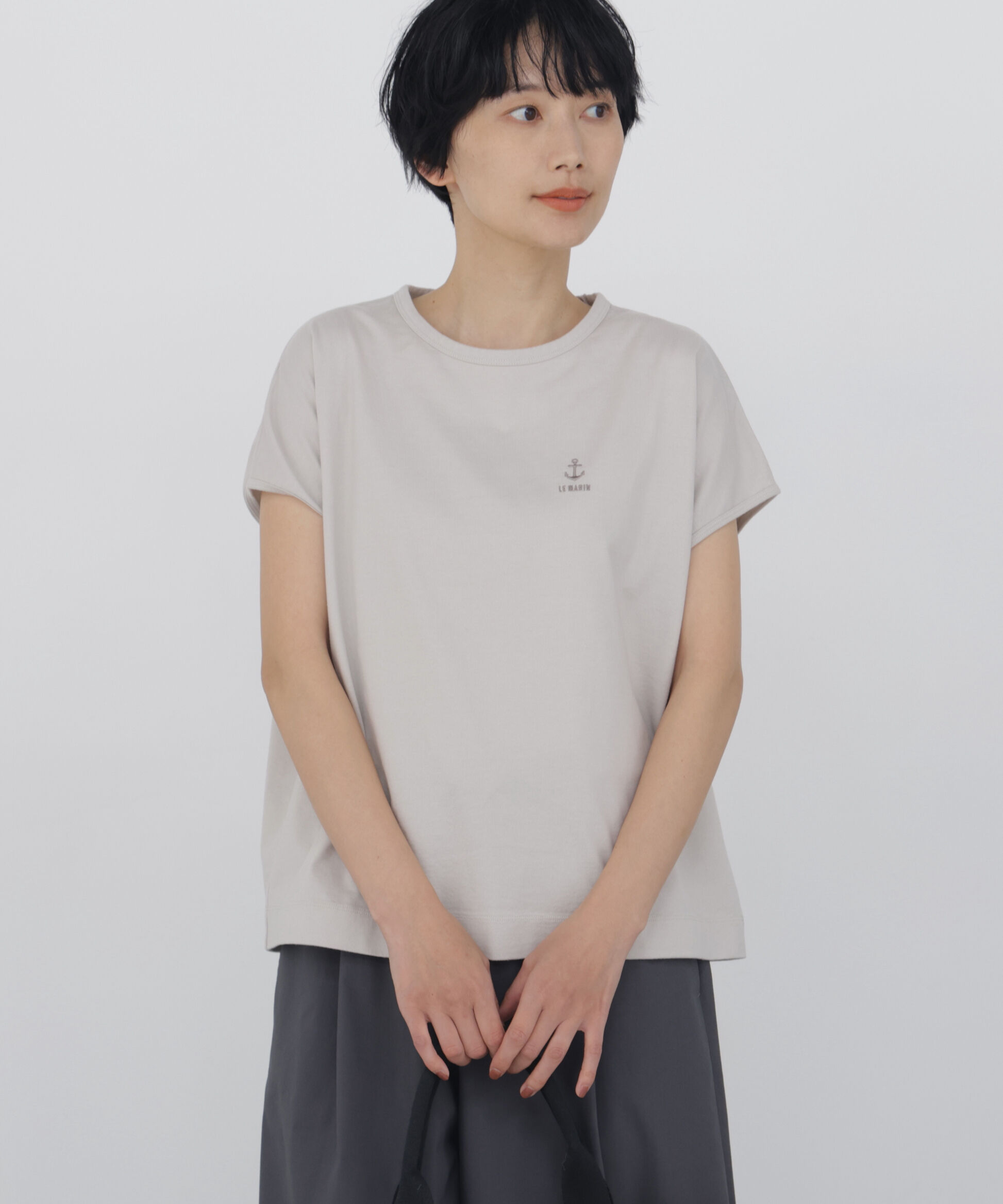 「◆刺繍ロゴＴシャツ」|Tシャツ・カットソー|