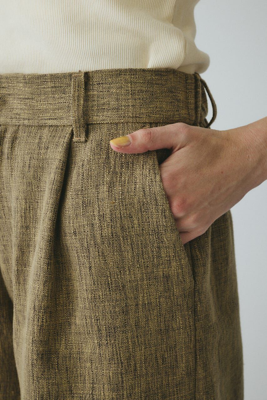 HeRIN.CYE「Tweed butcher half pants」|その他|