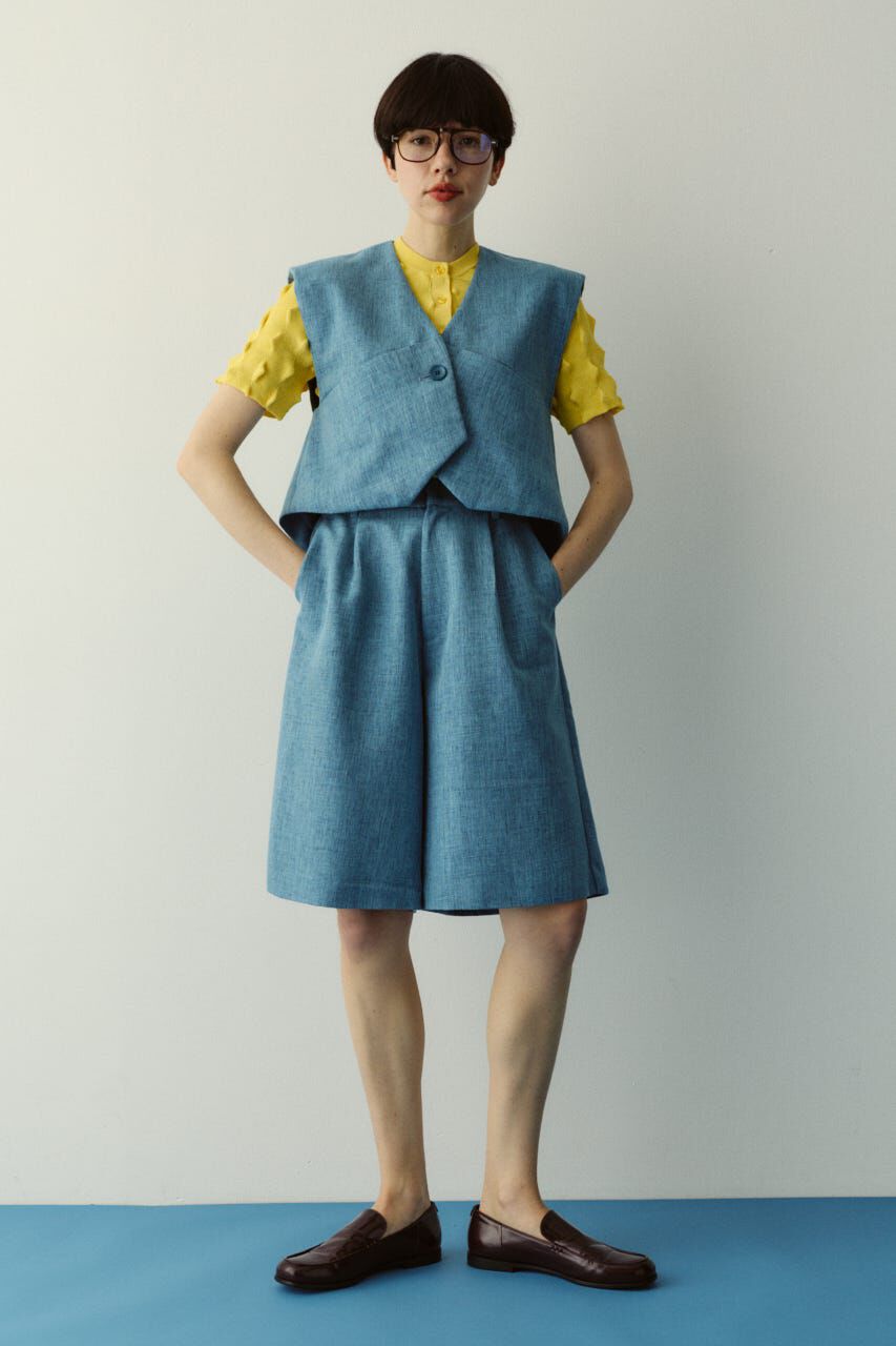 HeRIN.CYE「Tweed butcher half pants」|その他|