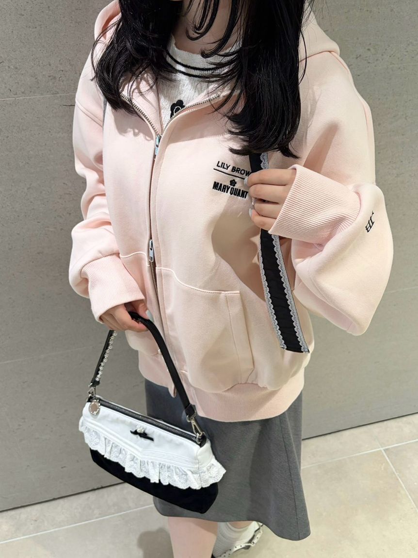 LILY BROWN「【LILY BROWN&times;MARY QUANT】ジップフーディー」|パーカー|