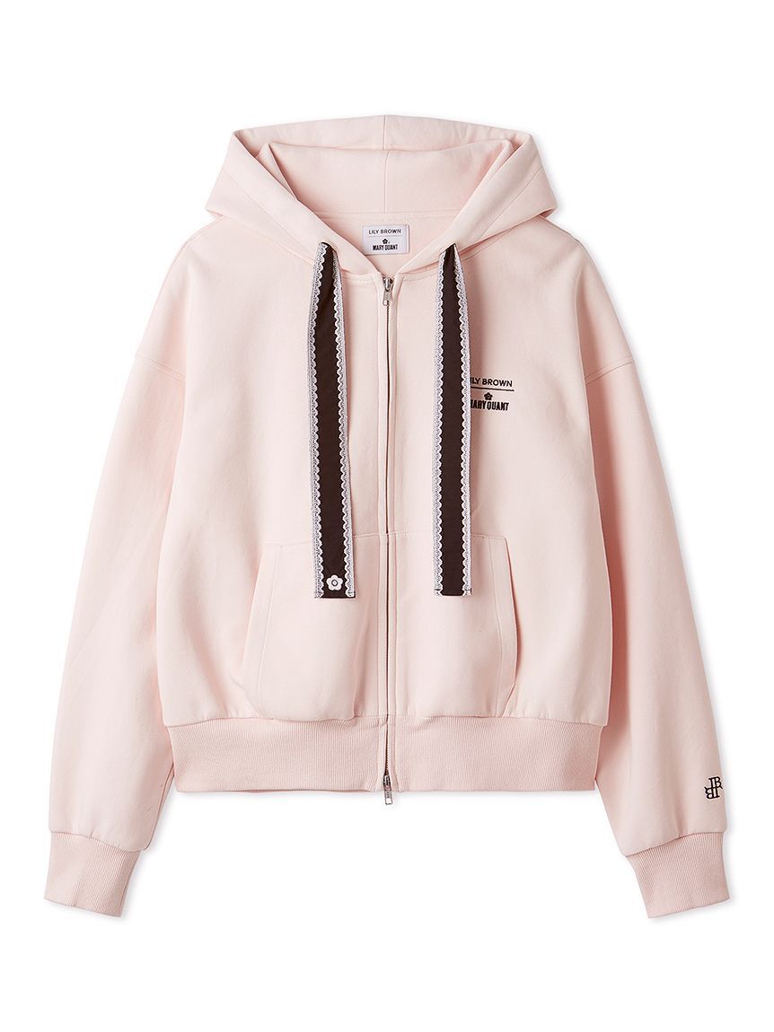 LILY BROWN「【LILY BROWN&times;MARY QUANT】ジップフーディー」|パーカー|
