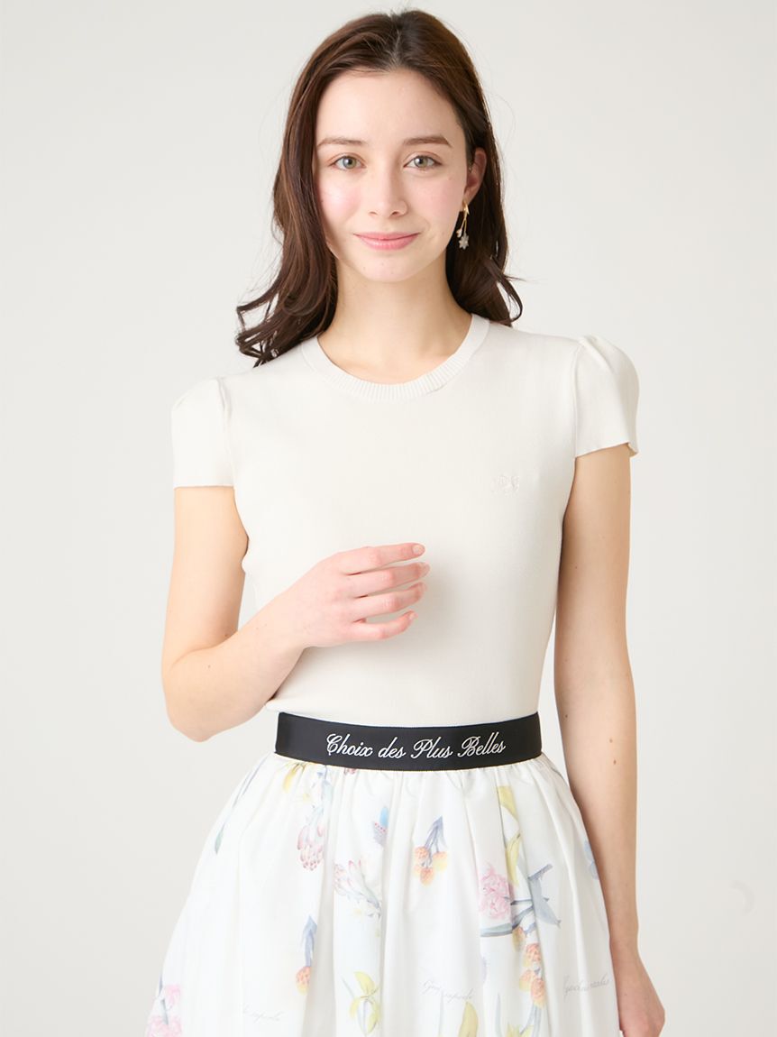 CELFORD「【洗える】【UVカット】【CELFORD&times;P.J. REDOUTEコラボ】衿付きニットプルオーバー」|ニット・セーター|