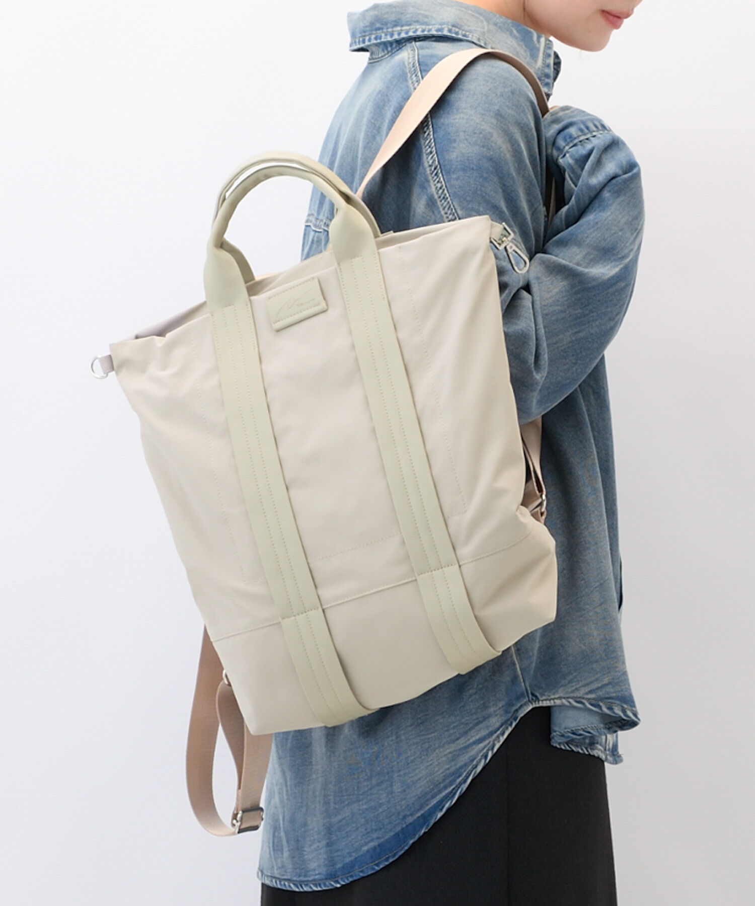 W&.Day/Night「W&.Day/Night ダブルアンドデイナイト レポ 2WAYトートリュックA4サイズ 19171」|トートバッグ|