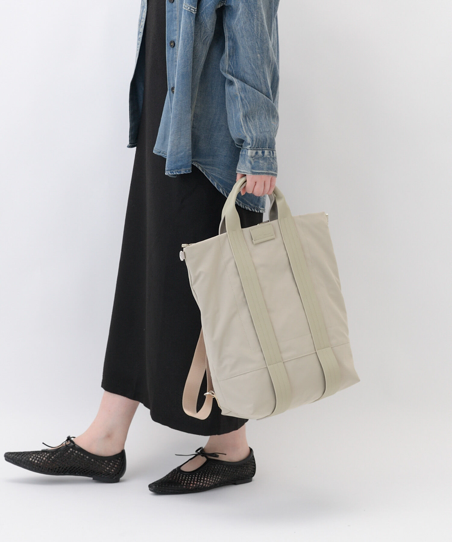 W&.Day/Night「W&.Day/Night ダブルアンドデイナイト レポ 2WAYトートリュックA4サイズ 19171」|トートバッグ|