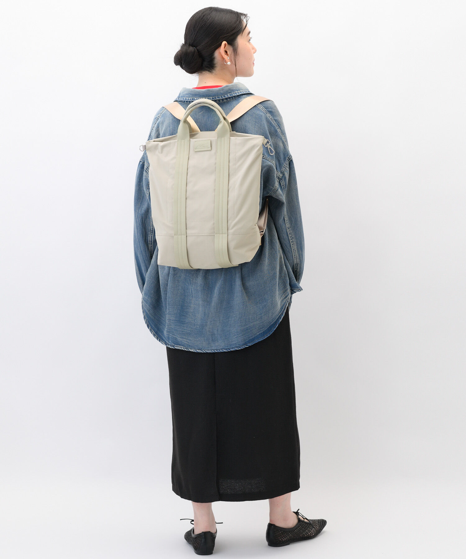 W&.Day/Night「W&.Day/Night ダブルアンドデイナイト レポ 2WAYトートリュックA4サイズ 19171」|トートバッグ|