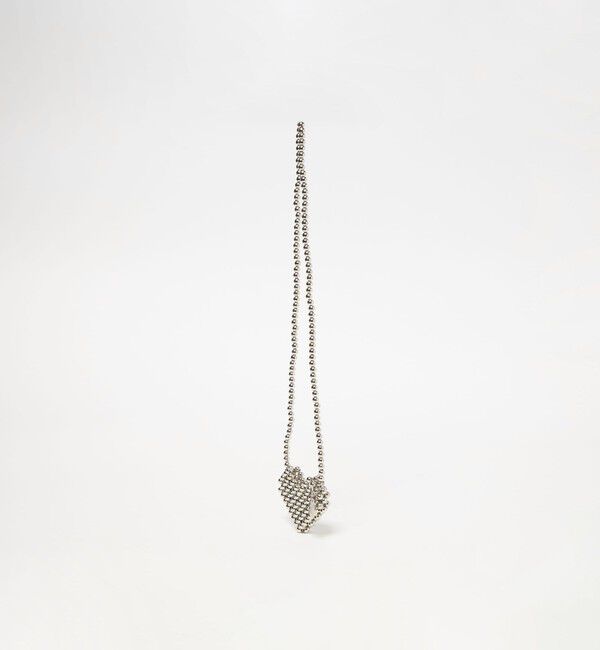 SY UNITED ARROWS「＜SY＞ ハートビーズネックチャーム」|ネックレス|
