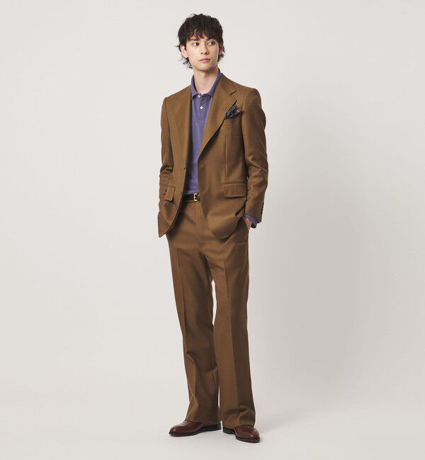 UNITED ARROWS「【別注】＜CONCHON QUINETTE＞ロングスリーブ ポロシャツ」|ポロシャツ|