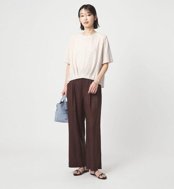 UNITED ARROWS green label relaxing「ライン TEE ブラウス」|シャツ・ブラウス|