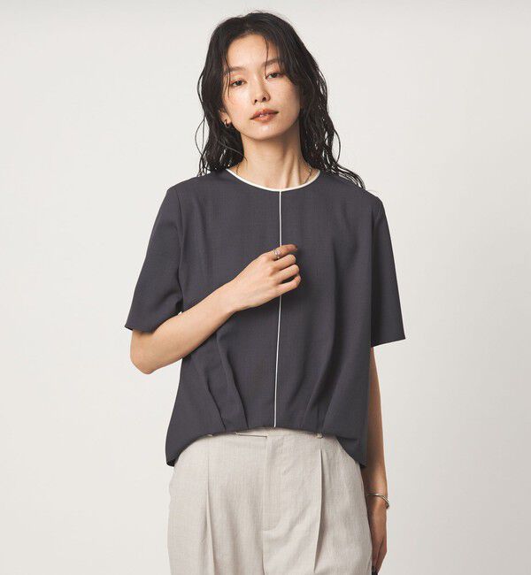 UNITED ARROWS green label relaxing「ライン TEE ブラウス」|シャツ・ブラウス|