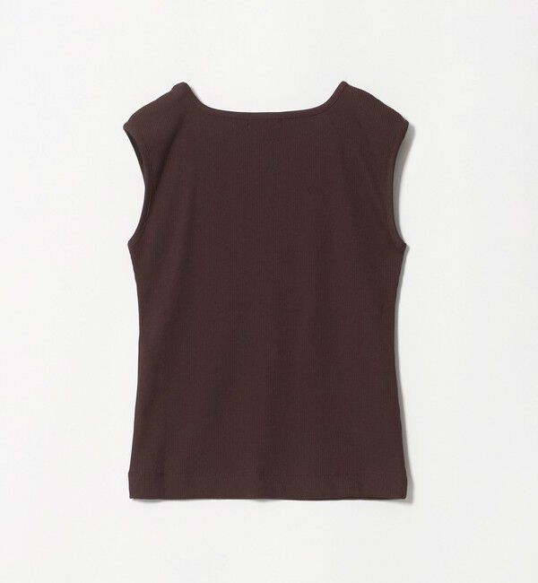 UNITED ARROWS green label relaxing「ブライトリブ デコルテ フレンチスリーブ プルオーバー カットソー」|Tシャツ・カットソー|