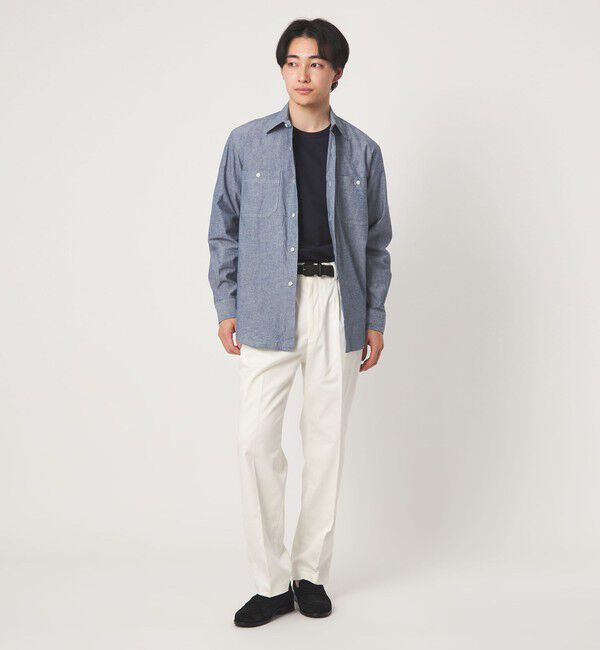 UNITED ARROWS green label relaxing「HITOYOSHI ダンガリー シャツ」|シャツ・ブラウス|