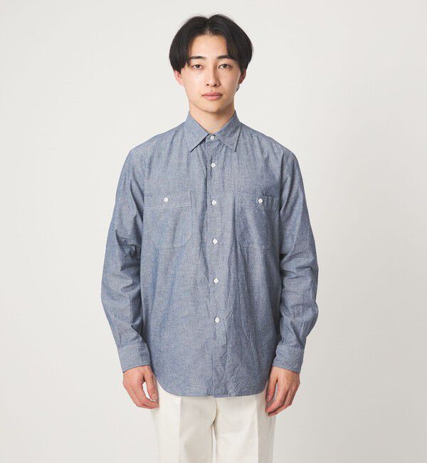 UNITED ARROWS green label relaxing「HITOYOSHI ダンガリー シャツ」|シャツ・ブラウス|