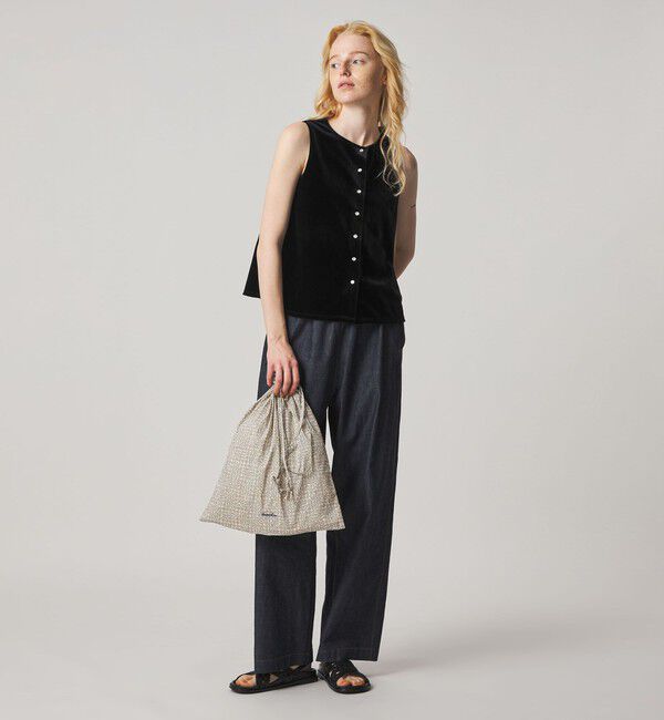 STEVEN ALAN「＜Steven Alan＞ベロア ノースリーブ」|カーディガン|