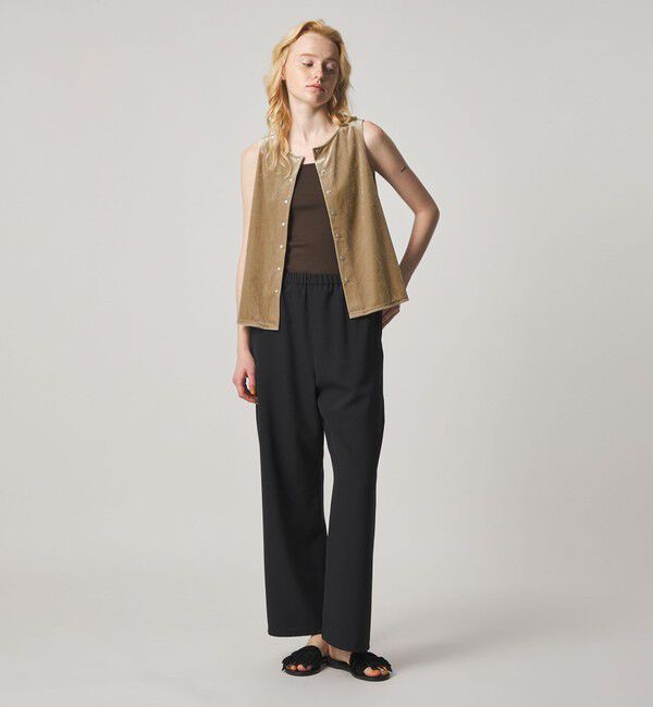 STEVEN ALAN「＜Steven Alan＞ベロア ノースリーブ」|カーディガン|