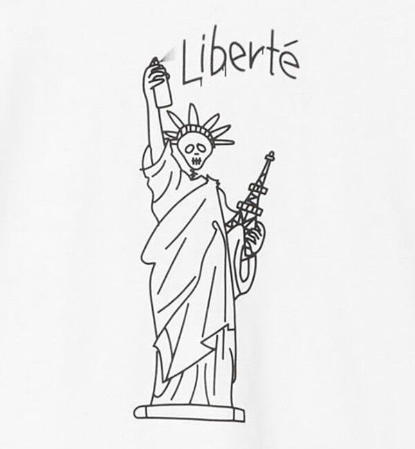 BEAUTY&YOUTH UNITED ARROWS「＜ESPOIR＞Statue of Liberty Tシャツ」|Tシャツ・カットソー|
