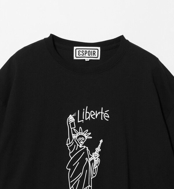 BEAUTY&YOUTH UNITED ARROWS「＜ESPOIR＞Statue of Liberty Tシャツ」|Tシャツ・カットソー|
