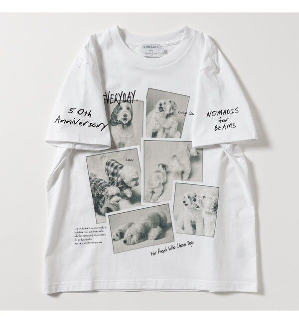 Demi-Luxe BEAMS 「【別注】NOMADIS / for Dog Lovers Tシャツ」|Tシャツ・カットソー|
