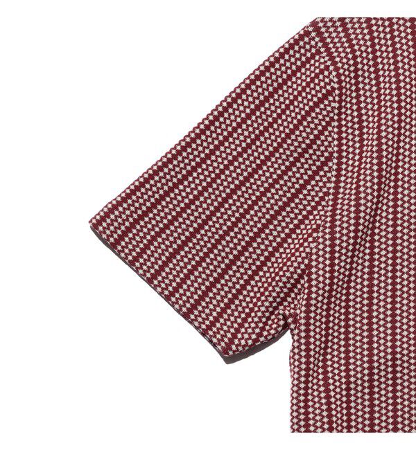BEAMS PLUS「Half Zip Knit Polo」|ポロシャツ|