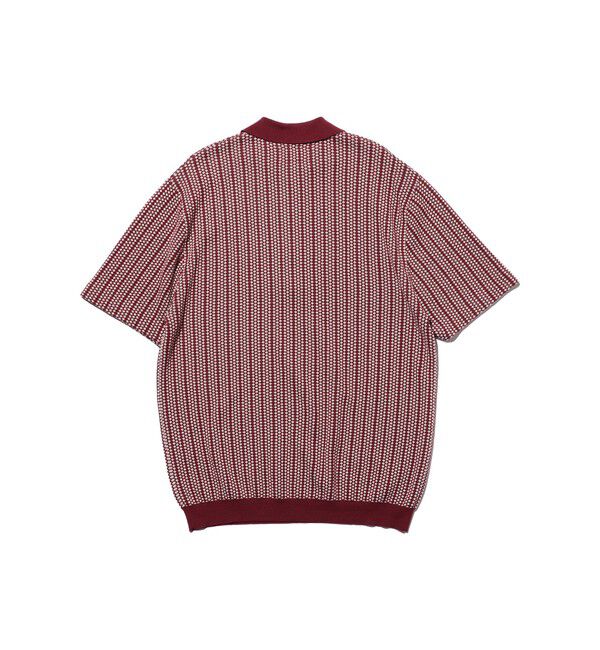 BEAMS PLUS「Half Zip Knit Polo」|ポロシャツ|
